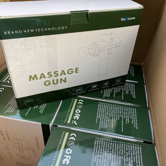 Massage Gun Deep Tissue Handheld Muscle Massager Wired - Picture 7 of 9